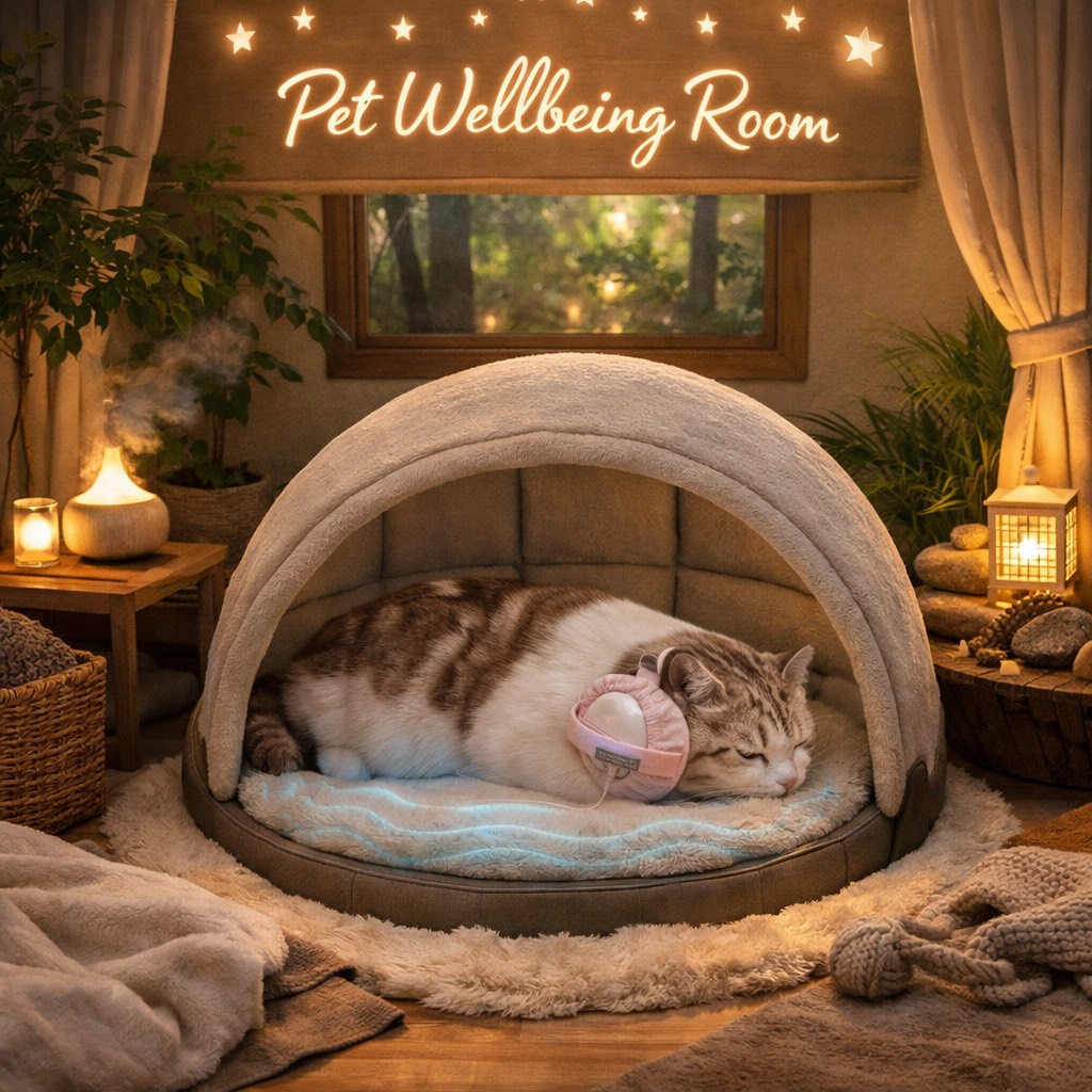 Pet Wellbeing Room — 猫とのウェルビーイング体験